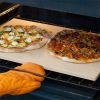 Pizza Craft Rectangular ThermaBond Baking and Pizza Stone for Oven or Grill - 20" x 13.5"