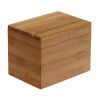 Oceanstar Bamboo Recipe Box with Divider