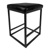 24"counter & Bar Stool With Footrest (set Of 2)