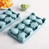 1pc; Food Grade Silicone Ice Tray; Ice Cube Mold; Cold Drinking Ice Mold; 8 Grids Fruit Ice Tray; Chocolate Cookie Mold 7.99*4.25in