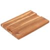 Chopping Board 23.6"x15.7"x1.6" Solid Acacia Wood