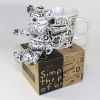 SYNC - [Graffiti] Stuffed Bear Mug (3.3 inch height)