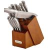 18-piece Forged Hollow Handle Stainless Steel Knife Block Set