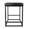 24"counter & Bar Stool With Footrest (set Of 2)