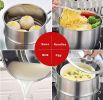 Stainless Steel 3-Piece 2-Quart 2-Tier Pasta/Steamer