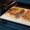 Pizza Craft Rectangular ThermaBond Baking and Pizza Stone for Oven or Grill - 20" x 13.5"