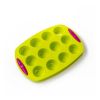 Non Stick Silicone Muffin Pan 12 Cups Cupcake Pan BPA-Free Food Grade Silicone Baking Molds Microwave Safe Dishwasher Safe