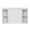 Double Sliding Door Sideboard Porch Cabinet --YS