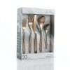 Elegant Western Utensils 20 Piece Flatware Utensil Set 4 In