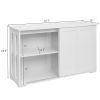 Double Sliding Door Sideboard Porch Cabinet --YS