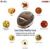 Rice Cooker Small Rice Maker Steamer Pot Electric Steamer Digital Electric Rice Pot Multi Cooker & Food Steamer Warmer 5.3 Qt 5 Core RC0501