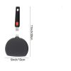 1pc Silicone Spatula Turner; Frying Shovel; Nonstick & Heat Resistant Cooking Spatulas Cookware; Large Flexible Kitchen Utensils BPA