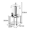 8L New Stainless Home/Commercial Restaurant Beverage Drink Dispenser w/Faucet